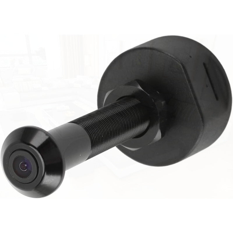 1080P Camera 150 Wide Angle Door Eye Hole Cameras for Home Aluminum Cordless Door Viewer Camera with APP Cloud TF Card Storage Black