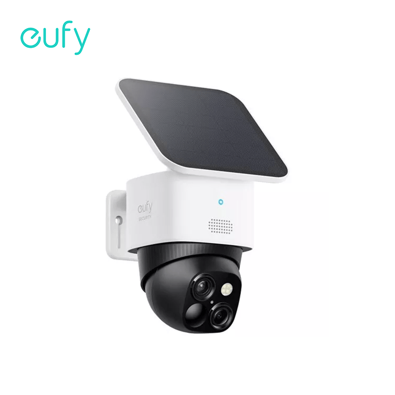 eufyCam Solo S3 Outdoor Solar Security Camera 3K Dual-Cam Pan&Tilt 8xZoom (Refurbished)