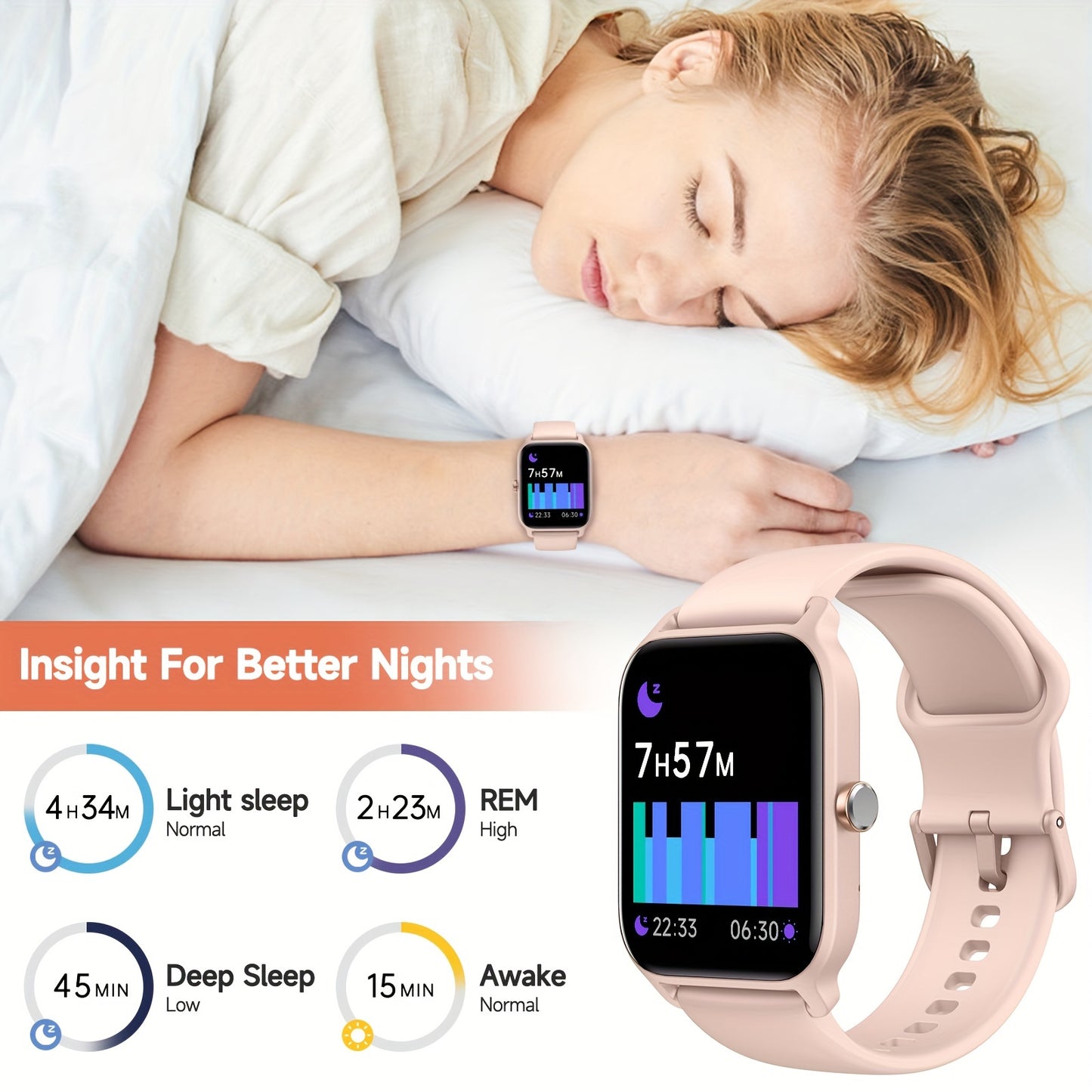 Smartwatch with Alexa FUVEHA Smartwatch for Men & Women | 1.8\