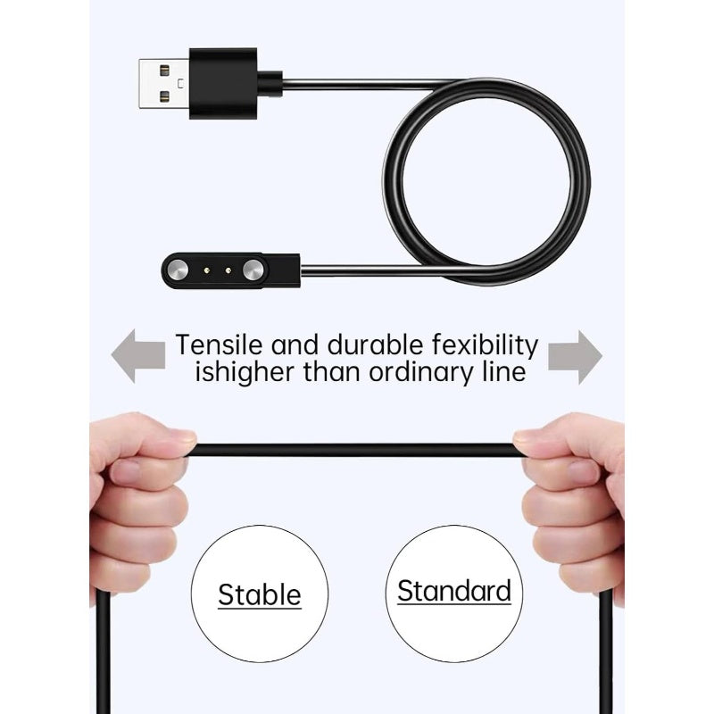 Charging Csasan T70 Smartwatches 1.91 Men Women, Magnetic USB Charging Compatible, 2 Pack.