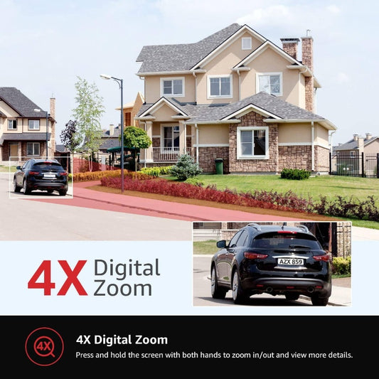 2K Security Camera Outdoor, Wireless WiFi Camera Home Security System 360 View, Motion Detection, auto Tracking, Two Way Talk, pan Tile Full Color Night, Outdoor Surveillance, Property Protection, Modern Security, Wireless Design, Durable Constructi
