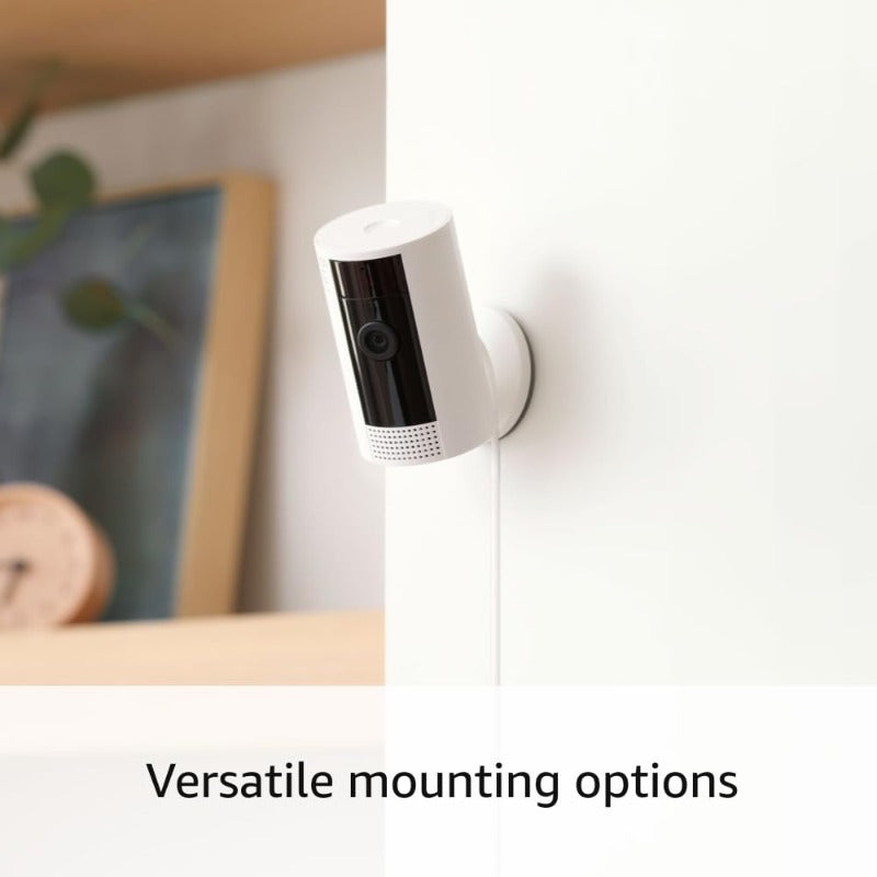 LikeNew Ring Indoor Cam - 1080p HD Video Surveillance Camera with Motion Detection, Smart Home Security System, Easy Setup, No Batteries Needed