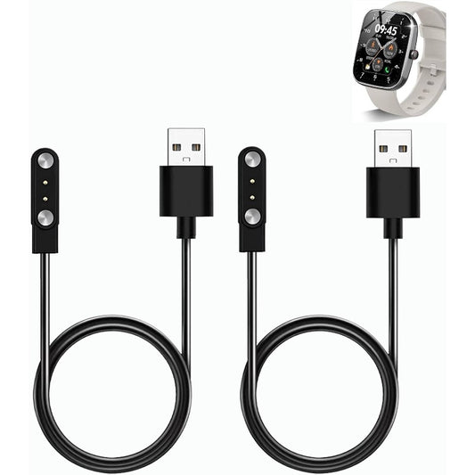 Charging Csasan T70 Smartwatches 1.91 Men Women, Magnetic USB Charging Compatible, 2 Pack.