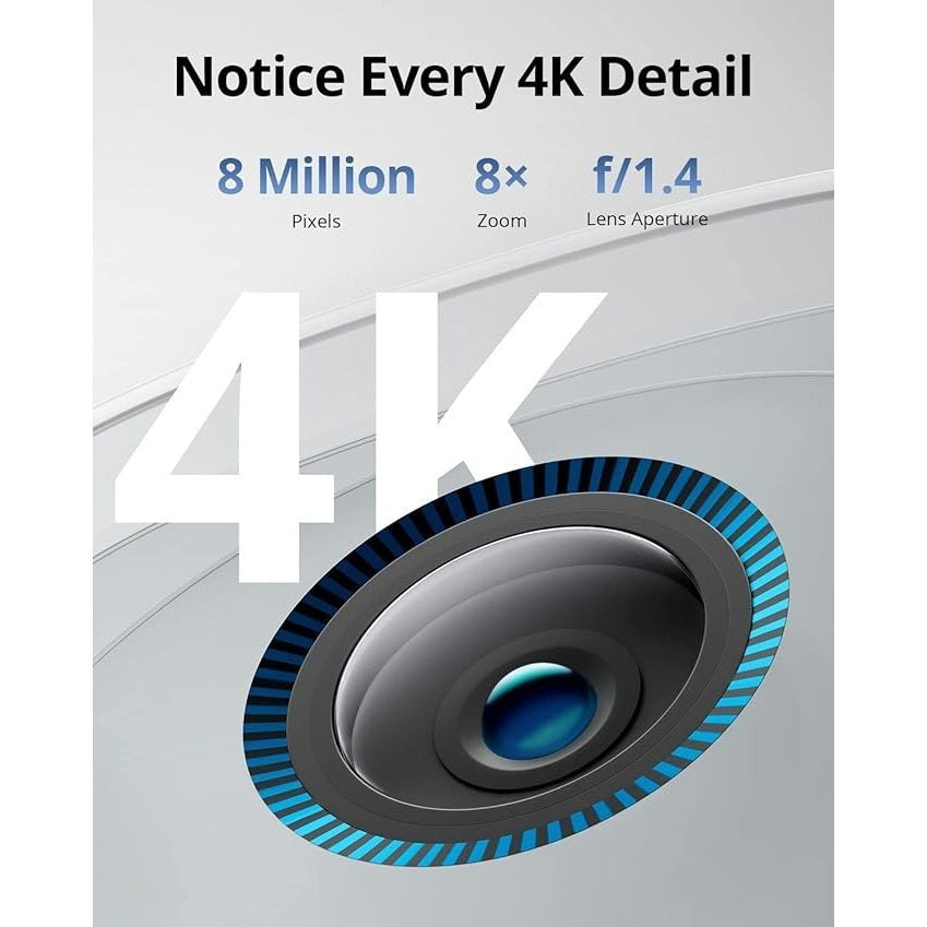 eufy Security eufyCam3 4K Add-on Camera, Forever Power with Solar Panel,Face Recognition AI, Expandable Local Storage,Spotlight,Requires HomeBase3 (Refurbished)