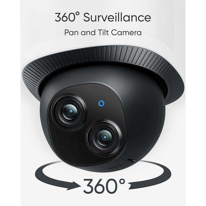 eufy Security Floodlight Camera E340 Wired,360° Pan and Tilt,24\u002F7 Recording,Dual-Band Wi-Fi, 2,000 Lumens,Motion-Activated,Dual Camera,HomeBase 3 Compatible,Local Storage,No Monthly Fee (Refurbished)