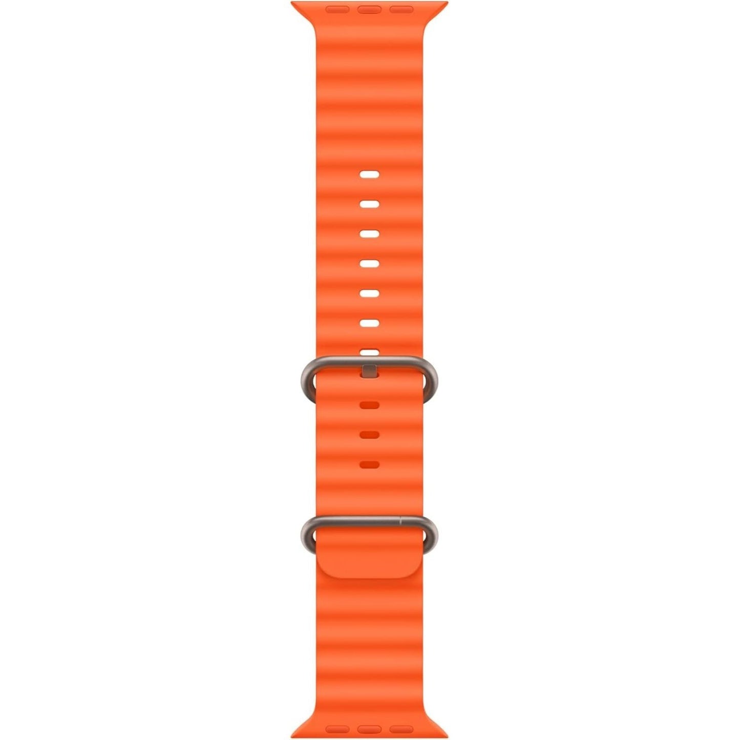 Apple Watch Ultra 2 With AppleCare+ (1 Years) GPS + Cellular, 49mm - Titanium Case with Orange Ocean Band, One Size CPO Condition