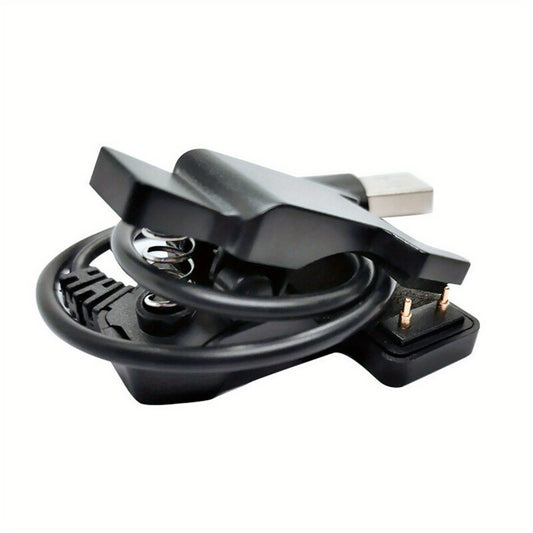 1pc Smart Watch Charger 2-Pin USB Charger Adaptor for Smart Watch Replacement USB Charging Cable Cord Clip Dock Accessories Adapter