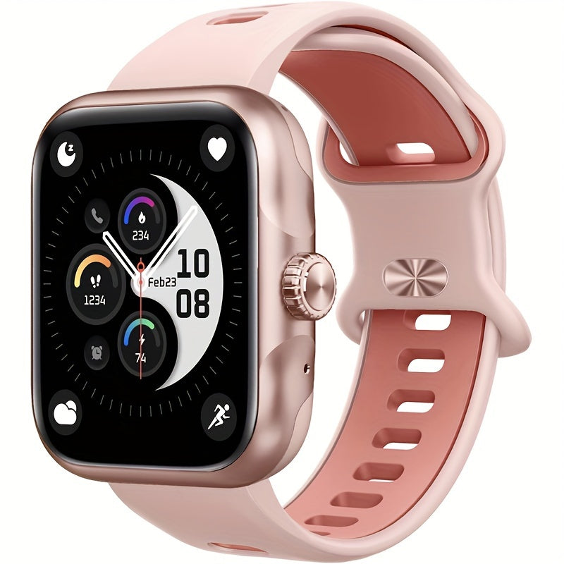 Smart Watch Ultra For Men Women, 1.78'' AMOLED Display Activity Tracker And Smartwatches, GPS Fitness Traker With Sleep Monitor Compatible For IPhone And Android