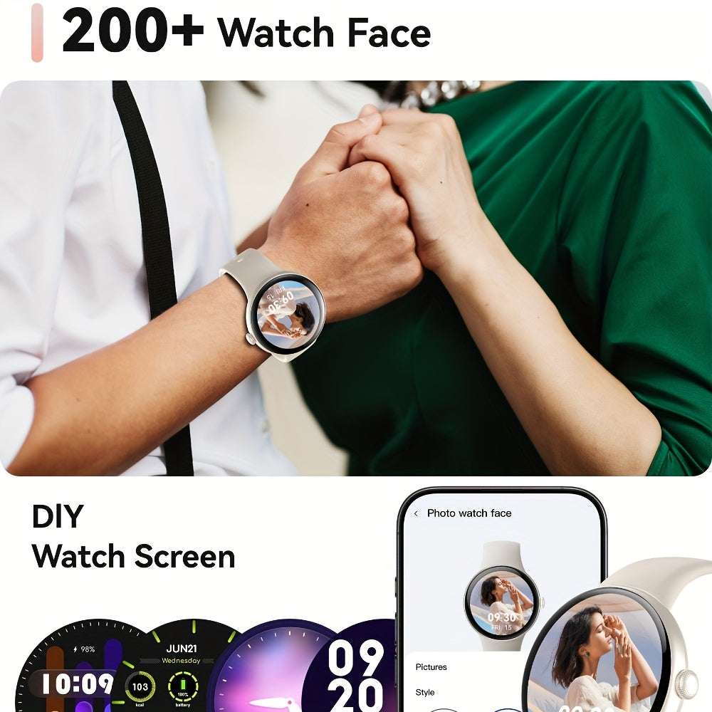 Anyloop Smartwatch for Men & Women - Answer\u002FMake Calls, 100+ Sport Modes Fitness Tracker, High Quality, 1.69\