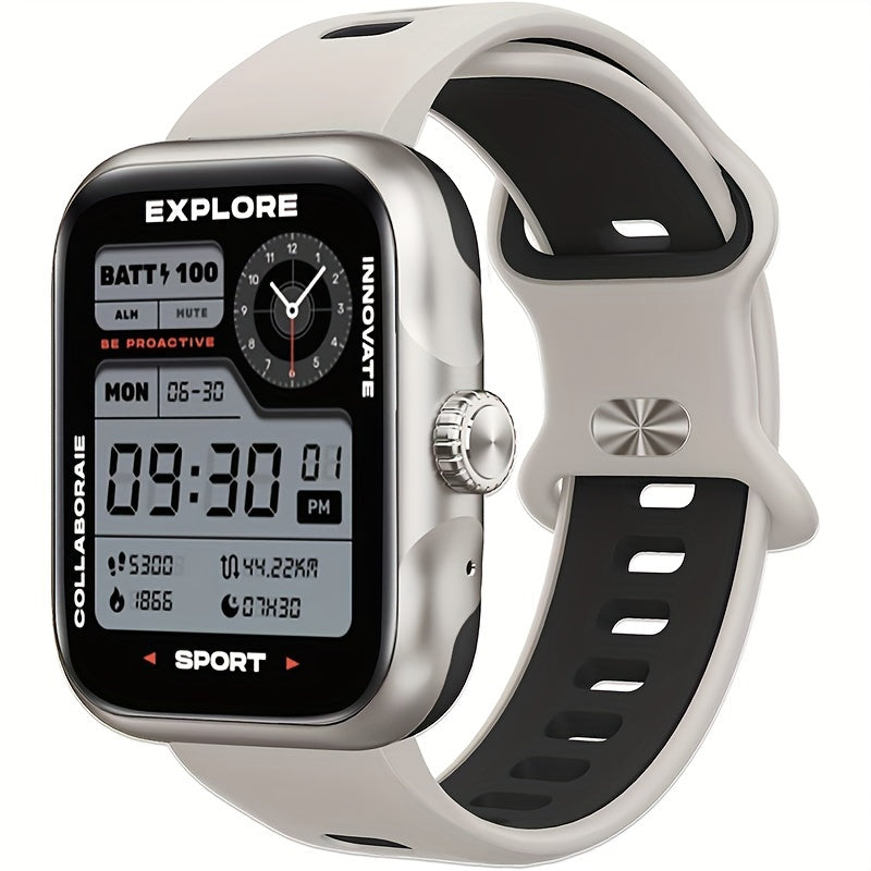 Smart Watch Ultra For Men Women, 1.78'' AMOLED Display Activity Tracker And Smartwatches, GPS Fitness Traker With Sleep Monitor Compatible For IPhone And Android