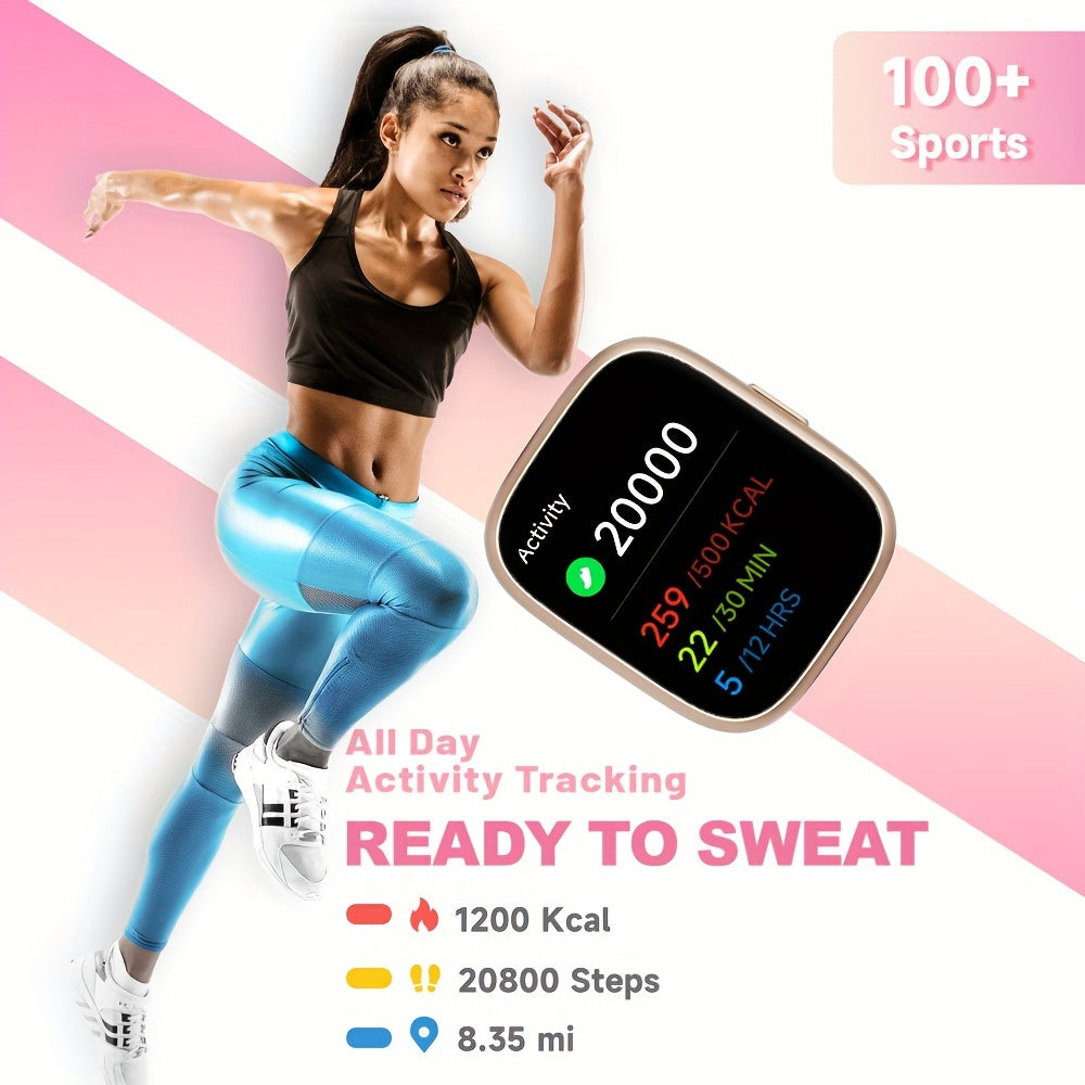 TOOBUR Sports Smart Watch, 1.83 Inch Full Screen Touch, Suitable for Men And Women, Alexa Built-in 1.83\