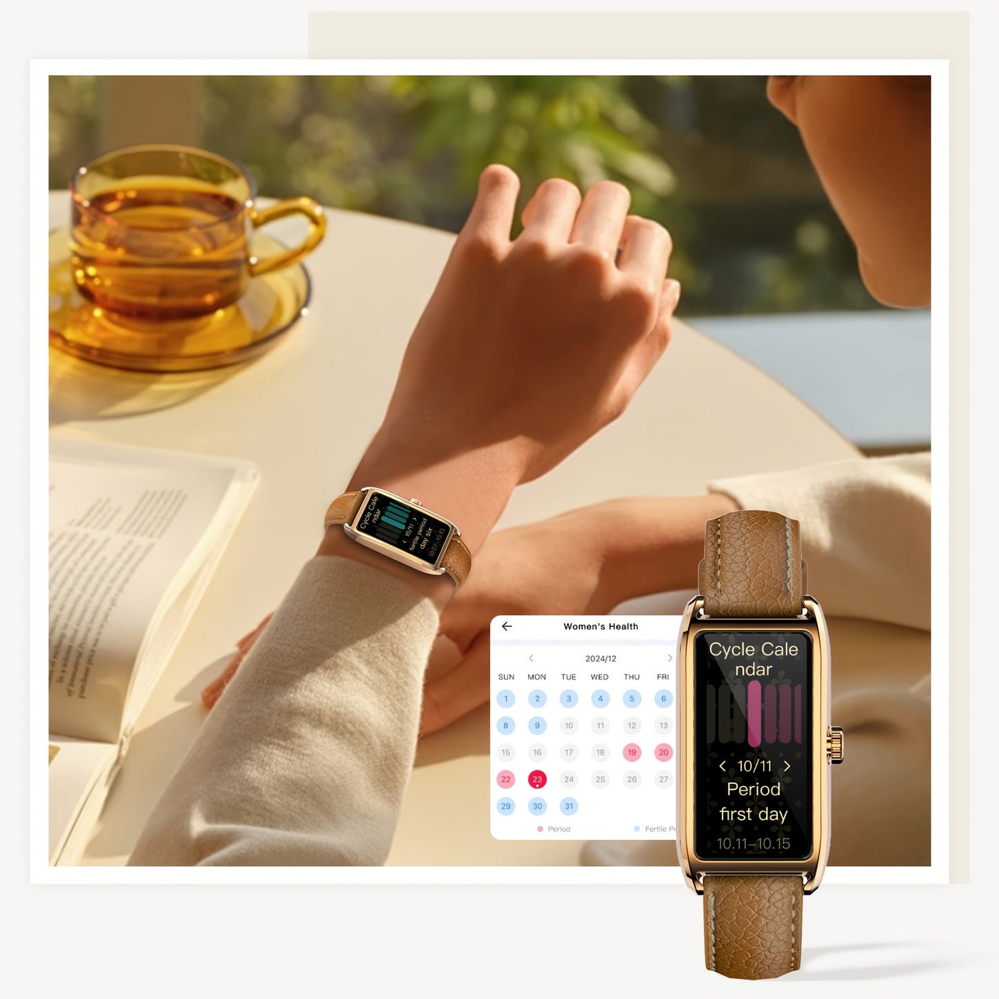 Women'S Smartwatch with Wireless 5.0, 1.13\