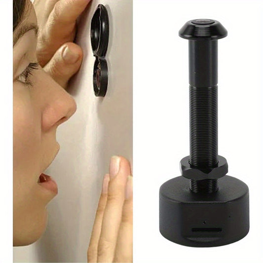 1080P Camera 150 Wide Angle Door Eye Hole Cameras for Home Aluminum Cordless Door Viewer Camera with APP Cloud TF Card Storage Black