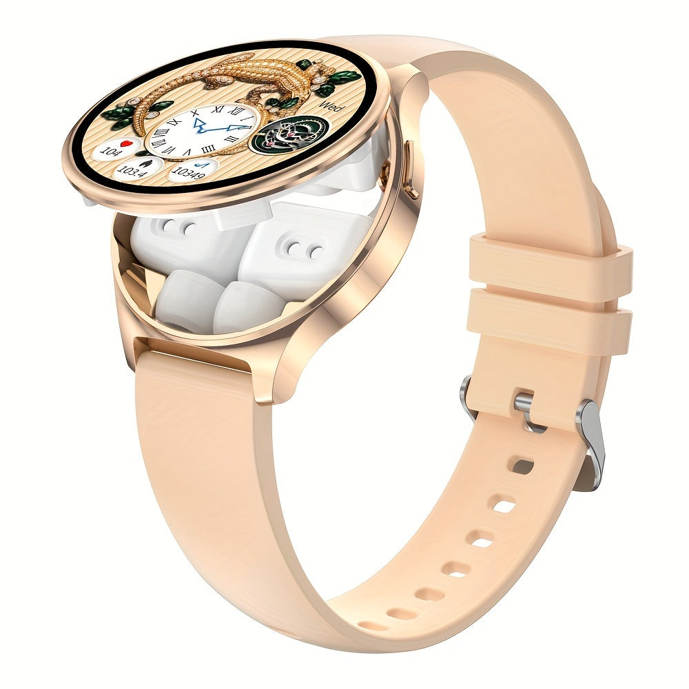 Newest Smart Watch With Earbuds (Wireless Call) For Women's Men's Best Gift, 1.27\